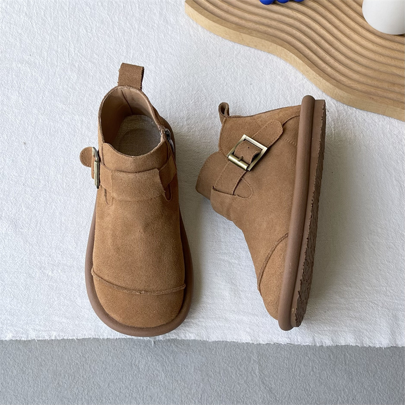 Mori Style Retro Soft Leather Martin Boots Leisure College Style All-matching - Image 7