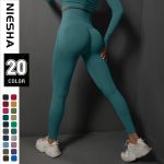 Spot Spring And Summer New Seamless Smiley Peach Hip Training Yoga Pants Women's Sports Running Hip Fitness Pants