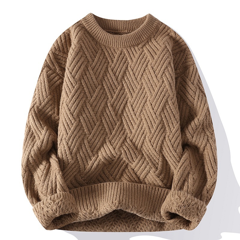Autumn And Winter Clothing New Men's Thick Sweater - Image 3