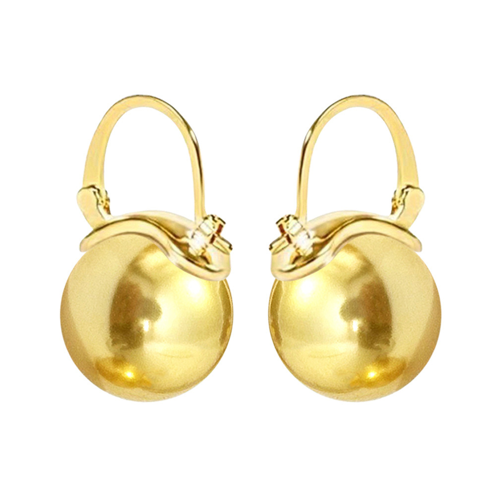 Fashion Round Beads Ear Clip Retro - Image 5