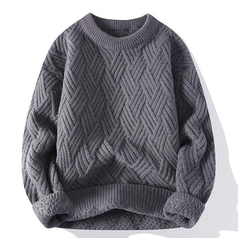 Autumn And Winter Clothing New Men's Thick Sweater - Image 8