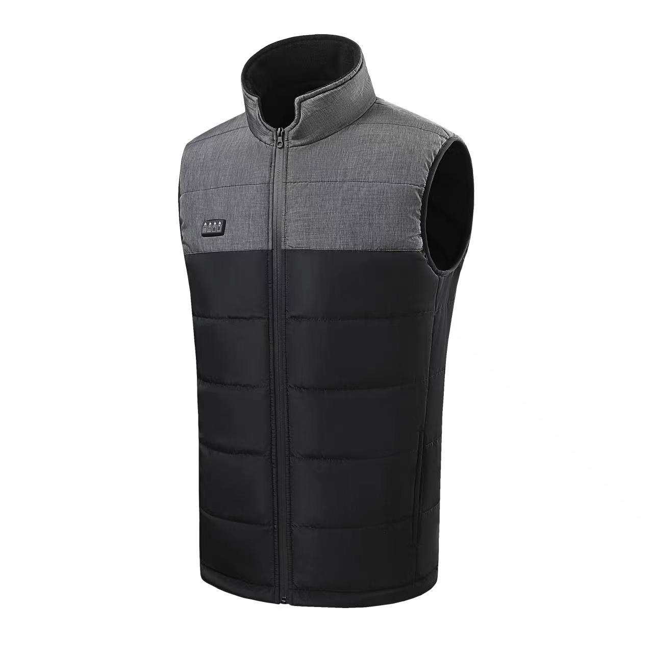 Color Matching Four-control Zone 21 Self-heating Vest V-neck - Image 4